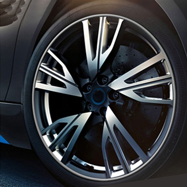 Universal Decorative Scratchproof Stickup 8M Flexible Car Wheel Hub TRIM Mouldings Shining Decoration Strip, 8m Shining, 8m