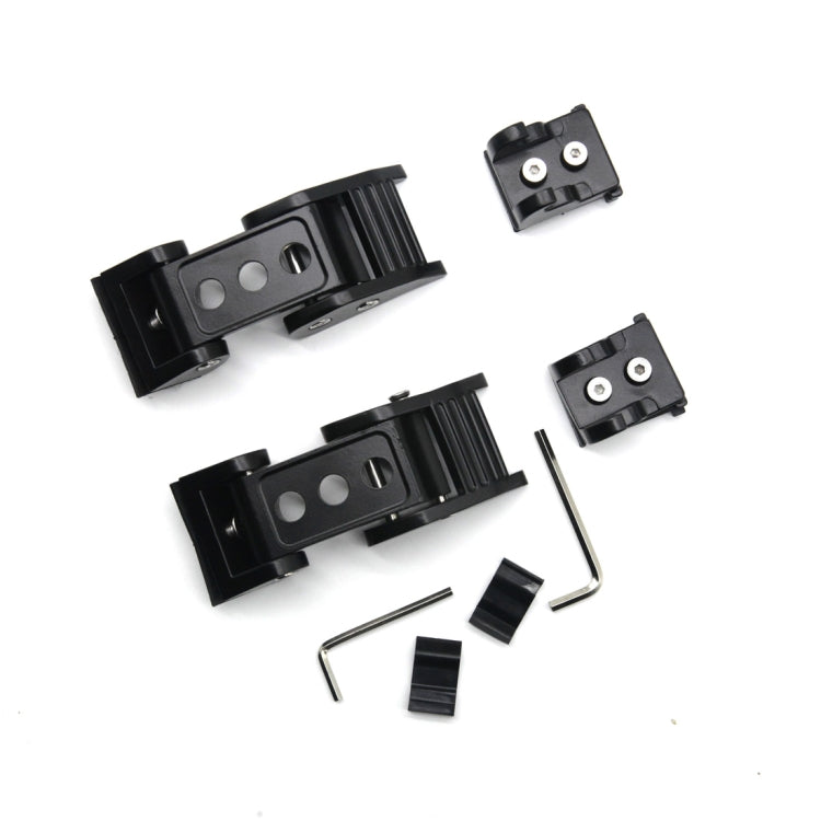 2 PCS Car Three Holes Hood Latch Locking Catch Buckle Engine Cover for Jeep Wrangler JK 2006-2017, Jeep Wrangler JK 2006-2017(Three Holes)