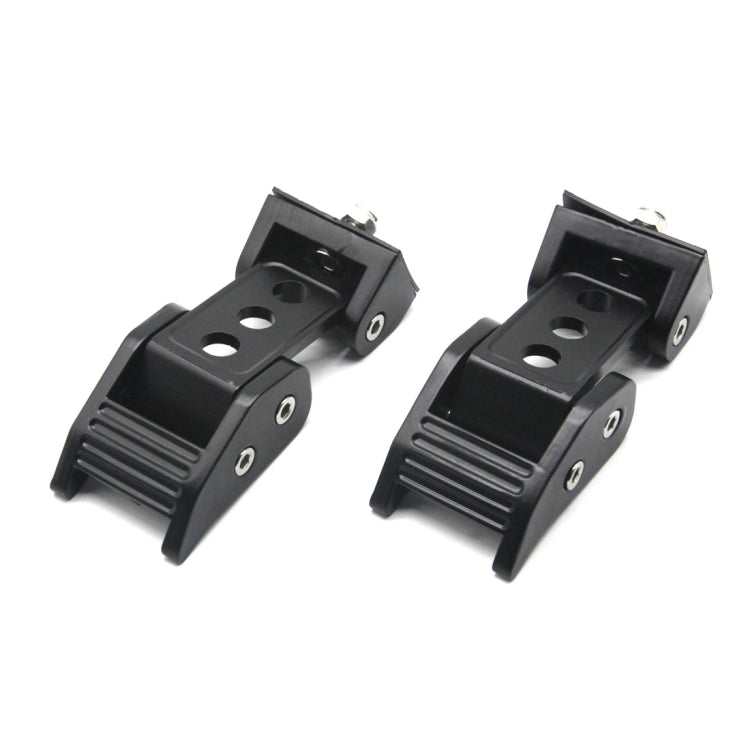 2 PCS Car Three Holes Hood Latch Locking Catch Buckle Engine Cover for Jeep Wrangler JK 2006-2017, Jeep Wrangler JK 2006-2017(Three Holes)