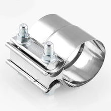 Load image into Gallery viewer, 2.5 inch Car Turbo Exhaust Downpipe Stainless Steel Lap Joint Band Clamp, 2.5 inch