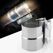 Load image into Gallery viewer, 2.5 inch Car Turbo Exhaust Downpipe Stainless Steel Lap Joint Band Clamp, 2.5 inch