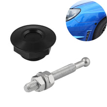 Load image into Gallery viewer, Car Mini Stainless Steel Quick-pins Push Button Billet Hood Pins Lock Clip Kit, Mini Stainless Steel (Black), Mini Stainless Steel (Silver)