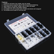 Load image into Gallery viewer, 292 PCS Car Retainer Clips Assortment Car Panel Trim Plastic Fasteners Rivet Clips Set, 292 PCS