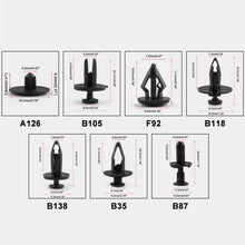 Load image into Gallery viewer, 415 PCS Car Retainer Clips Assortment Car Panel Trim Plastic Fasteners Rivet Clips Set, 415 PCS