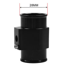 Load image into Gallery viewer, Car Water Temperature Meter Temperature Gauge Joint Pipe Radiator Sensor Adaptor Clamps for Honda, Size: 34mm, 28mm (Black), 30mm (Black), 32mm (Black), 36mm (Black), 38mm (Black), 40mm (Black), 34mm (Black)