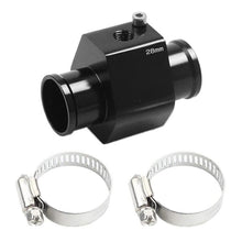 Load image into Gallery viewer, Car Water Temperature Meter Temperature Gauge Joint Pipe Radiator Sensor Adaptor Clamps for Honda, Size: 34mm, 28mm (Black), 30mm (Black), 32mm (Black), 36mm (Black), 38mm (Black), 40mm (Black), 34mm (Black)