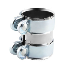 Load image into Gallery viewer, 2.5 inch Car Turbo Exhaust Downpipe Low carbon Stainless Steel Lap Joint Band Clamp, 2.5 inch (Low carbon)