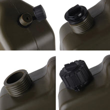 Load image into Gallery viewer, Gasoline Fuel Tanks Plastic 2.6 Gallon 10 Litres Auto Shut Off Fuel Cans Oil Container Emergency Backup