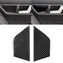Load image into Gallery viewer, 2 PCS Car Carbon Fiber Seat Adjustment Panel Decorative Sticker for Mercedes-Benz W204 2007-2013, Seat Adjustment (C)