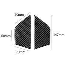 Load image into Gallery viewer, 2 PCS Car Carbon Fiber Seat Adjustment Panel Decorative Sticker for Mercedes-Benz W204 2007-2013, Seat Adjustment (C)