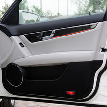 Load image into Gallery viewer, 4 PCS Car Carbon Fiber Red Inner Door Panel Decorative Sticker for Mercedes-Benz W204 2007-2013, Red Inner Door Panel
