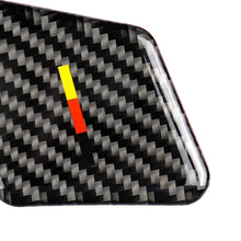 Load image into Gallery viewer, 4 PCS Car German Flag Carbon Fiber Door Inner Handle Wrist Panel Decorative Sticker for Mercedes-Benz C Class 2007-2013 / E Class 2009-2016, Door Inner Handle Wrist