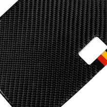 Load image into Gallery viewer, Car German Flag Carbon Fiber Console Navigation Panel Decorative Sticker for Mercedes-Benz W204 C Class 2007-2010, Console Navigation (German Flag)