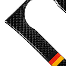 Load image into Gallery viewer, Car German Flag Carbon Fiber Air Conditioning Panel Decorative Sticker for Mercedes-Benz W204 C Class 2007-2010, Air Conditioning (German Flag)