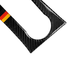 Load image into Gallery viewer, Car German Flag Carbon Fiber Air Conditioning Panel Decorative Sticker for Mercedes-Benz W204 C Class 2007-2010, Air Conditioning (German Flag)