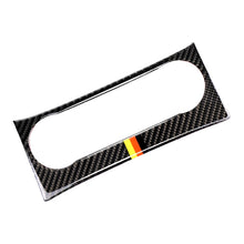 Load image into Gallery viewer, Car German Flag Carbon Fiber Air Conditioning Knob Control Panel Decorative Sticker for Mercedes-Benz W204 C Class 2011-2013, Air Conditioning Knob