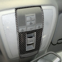 Load image into Gallery viewer, Car Carbon Fiber Reading Lamp Frame Decorative Sticker for Mercedes-Benz W204 2007-2013 / W212 2010-2012, Reading Lamp Frame
