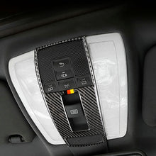 Load image into Gallery viewer, Car German Flag Carbon Fiber Reading Lamp Frame Decorative Sticker for Mercedes-Benz W204 2007-2013 / W212 2010-2012, Reading Lamp Frame (German Flag)
