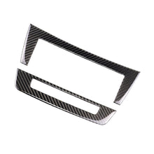 Load image into Gallery viewer, Car Carbon Fiber Central Control CD Panel Decorative Sticker for Mercedes-Benz W204 2011-2013 7-buttons, Central Control CD Panel