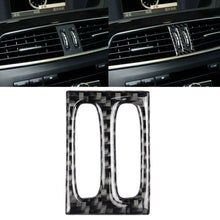 Load image into Gallery viewer, Car Carbon Fiber Intermediate Air Outlet Panel Decorative Sticker for Mercedes-Benz W204 2011-2013, Intermediate Air Outlet