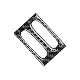 Car Carbon Fiber Intermediate Air Outlet Panel Decorative Sticker for Mercedes-Benz W204 2011-2013, Intermediate Air Outlet