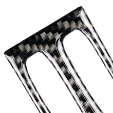 Load image into Gallery viewer, Car Carbon Fiber Intermediate Air Outlet Panel Decorative Sticker for Mercedes-Benz W204 2011-2013, Intermediate Air Outlet