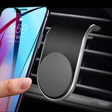 Load image into Gallery viewer, Car Metal Magnetic Air Outlet Mobile Phone Holder Bracket, Air Outlet Mobile Phone Holder