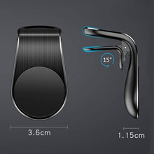 Load image into Gallery viewer, Car Metal Magnetic Air Outlet Mobile Phone Holder Bracket, Air Outlet Mobile Phone Holder