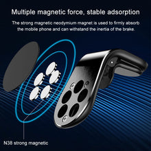Load image into Gallery viewer, Car Metal Magnetic Air Outlet Mobile Phone Holder Bracket, Air Outlet Mobile Phone Holder
