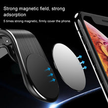 Load image into Gallery viewer, Car Metal Magnetic Air Outlet Mobile Phone Holder Bracket, Air Outlet Mobile Phone Holder
