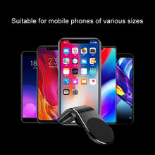 Load image into Gallery viewer, Car Metal Magnetic Air Outlet Mobile Phone Holder Bracket, Air Outlet Mobile Phone Holder