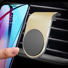 Load image into Gallery viewer, Car Metal Magnetic Air Outlet Mobile Phone Holder Bracket, Air Outlet Mobile Phone Holder