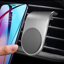 Load image into Gallery viewer, Car Metal Magnetic Air Outlet Mobile Phone Holder Bracket, Air Outlet Mobile Phone Holder