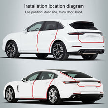 Load image into Gallery viewer, Universal Car Door Invisible Anti-collision Strip Protection Guards Trims Stickers Tape, Size: 2cm x 5m, Size: 2cm x 5m