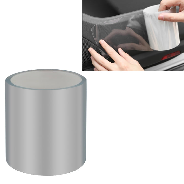 Universal Car Door Invisible Anti-collision Strip Protection Guards Trims Stickers Tape, Size: 10cm x 10m, Size: 10cm x 10m