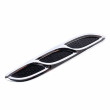 Load image into Gallery viewer, 2PCS V-623 JDM Style Plastic Decorative Air Flow Intake Turbo Bonnet Hood Side Vent Cover With Self-adhesive Stick, V-623