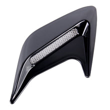 Load image into Gallery viewer, 2PCS Plastic Decorative Air Flow Intake Turbo Bonnet Hood Side Vent Grille Cover With Self-adhesive Sticker
