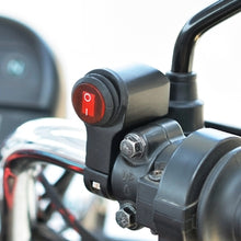 Load image into Gallery viewer, Motorcycle Headlight Auxiliary Light Waterproof Aluminum Alloy Single Flash Switches with Indicator Light, Single Flash