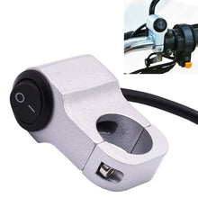 Load image into Gallery viewer, Motorcycle Headlight Auxiliary Light Aluminum Alloy Switches with Lock, Headlight Auxiliary Switches