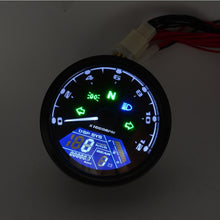 Load image into Gallery viewer, Motorcycle LCD Digital Tachometer Speedometer Odometer Gauge, CS-363