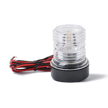 Load image into Gallery viewer, DC 12V 2.5W Marine Boat Yacht Stern Anchor LED Navigation Light All Round 360 Degree White Light, LED Navigation Light