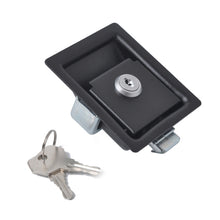 Load image into Gallery viewer, Black Paddle Entry Door Latch &amp; Keys Tool Box for Trailer / Yacht / Truck, A1215-01