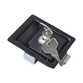 Black Paddle Entry Door Latch & Keys Tool Box for Trailer / Yacht / Truck, A1215-01