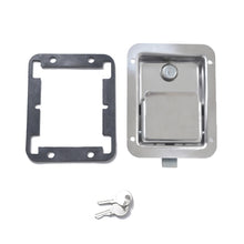 Load image into Gallery viewer, Stainless Steel Tool Box Lock Paddle Latch &amp; Keys for Trailer / Yacht / Truck, A1217