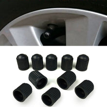 Load image into Gallery viewer, 200 PCS Black Tire valve Dust Rubber Cap For Bicycle And Car, Diameter: 10mm(Black), 200 PCS