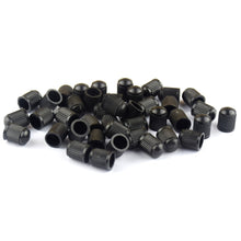 Load image into Gallery viewer, 200 PCS Black Tire valve Dust Rubber Cap For Bicycle And Car, Diameter: 10mm(Black), 200 PCS