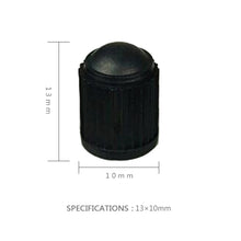 Load image into Gallery viewer, 200 PCS Black Tire valve Dust Rubber Cap For Bicycle And Car, Diameter: 10mm(Black), 200 PCS
