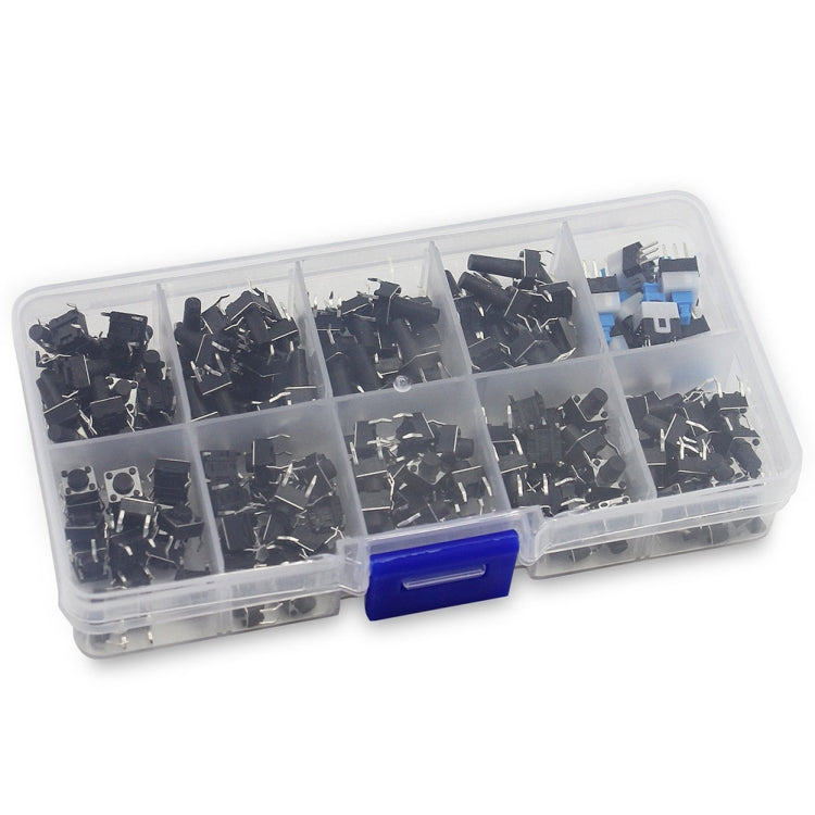 180 PCS Tactile Push Button Switch Kit Micro Switch, 180pcs /Set