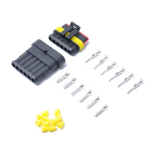 Load image into Gallery viewer, 10 Sets 6 Pins Way Sealed Waterproof Electrical Wire Connector Plug Terminal Car Auto Set, A0315