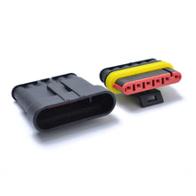 Load image into Gallery viewer, 10 Sets 6 Pins Way Sealed Waterproof Electrical Wire Connector Plug Terminal Car Auto Set, A0315